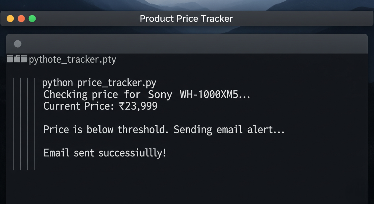 Project Product Price Tracker